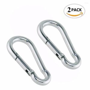 Hamaklar Hamak Salıncak Snap Hook Backle Carabiner Hızlı Hangin Survival Dış mekan toka kamp ekipmanı araçları