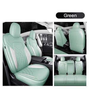 Car Accessories Seat Cover For Tesla Model Y S High Quality Leather Custom Fit 5 Seaters Cushion 360 Degree Full Covered Model 3 Only Made