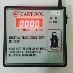 Kod nożny mHz Ghz Coslool CAR IR WCZYNIEJ KLUCZ CZĘŚCIOWA Tester częstotliwości cyfrowej częstotliwości radiowej Detektor R