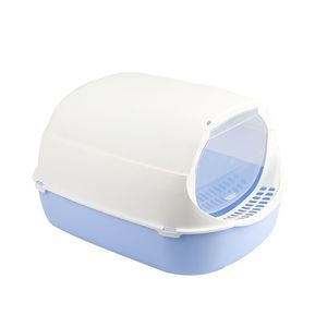 Autres fournitures pour chats Pot entièrement fermé Litière pour animaux de compagnie Déodorant Kitty Toilette anti-éclaboussures Sable de nettoyage intérieur 221108