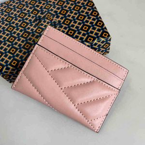 Designer wallets TB Wallets classic card holder purse luxury designers short wallets mens Women leather pvc Business credit card holder purse 220914