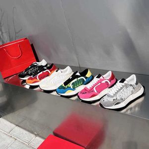 Tasarımcı Ayakkabı Örgü Sneakers Platform Sneakers Lacerunner Dantel Rahat Seyahat Essentials Bayan Lüks Renkli Boyut 35-45