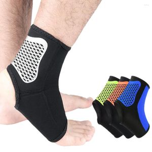 Ankle Support Brace Elastic High Protector Orthosis Compression Bandage Fitness Safety Foot Cuffs Flat Basketball