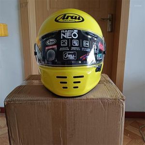 Мотоциклетные шлемы высококачественные ABS Neo Helmet Full Cover Unisex Four Seasons Safety Racing Красивый гонщик