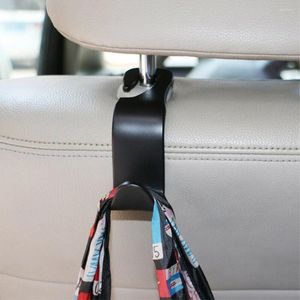 Interior Decorations Black Portable Hooks Car Bag Hook Seat Side Dustproof Space Saving Design Accessories