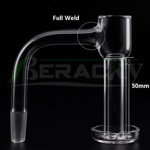 Аксессуары для курения Beracky Полный сварной шов со скошенной кромкой XL Terp Slurper Smoking Quartz Banger 20mmOD Мужской Женский Бесшовные Slurpers Гвозди для стеклянных водяных бонгов Dab Rigs