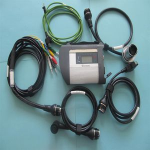 MB STAR C4 Compact SD Connect Tool de diagnóstico Top sem disco rígido de alta qualidade V V Scanner para carros caminhões342b
