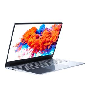 Laptop ultra sottile 15 6 pollici 8 GB RAM SSD da 256 GB Intel Celeron J4125 Windows 10 Business Notebook Computer portatile PC portatile2926