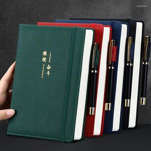 Notebook Thickened Student Horizontal Line Soft Leather Office Notebooks Super Thick Cartoon Drawing Notepad Christmas Gift