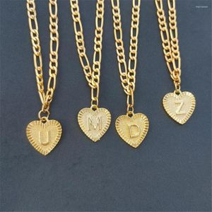 Anklety 26 liter dla kobiet klasyczny klasyczny bransoletka kostki A B C D N M K Z Figaro Chain Hearth