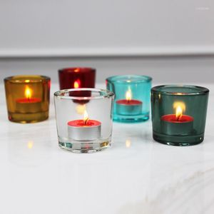 Держатели свечей скандинавский стиль бокалы Tealight Эстетическая творческая стенда простая мама tutucu Outdoor Decor EI50CH