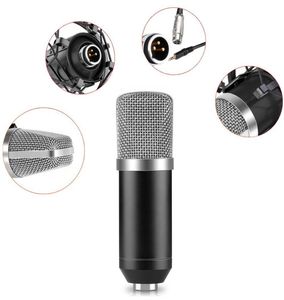 Microphone du condenseur filaire pour le karaoké et le micro d'enregistrement en studio avec accessoires audio Parts6801259
