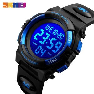 Orologi da polso SKMEI Bambini LED Orologio elettronico digitale Cronografo Orologio sportivo Orologi 5Bar Bambini impermeabili Per ragazzi Ragazze 221108