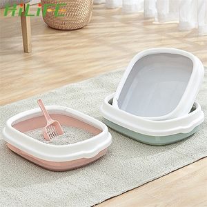 Другая кошка поставляет Hilife 1 Set Dog-лоток с совками против SPASH TOUEDT ARTER BOX PET BEDPAN EXCREME