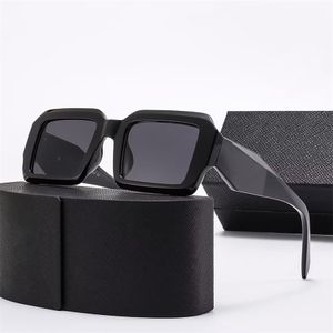 디자이너 선글래스 럭셔리 패션 클래식 작은 사각형 프레임 선글라스 고글 야외 안경 남자 여자 6 색 옵션 상자