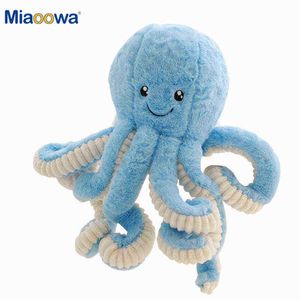 1Pc 18Cm Creativo Polpo Abbraccia Polpo Balena Bambole Peluche Ciondolo Piccolo Giocattoli Animali Marini ldren Regali per Bambini J220729