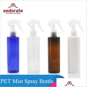 Storage Bottles Jars Sedorate 20 Pcs/Lot Pet Plastic Bottle For Makeup Mist Spray Refillable Bottles 250Ml Mizer Liquid Containers Dhj9M