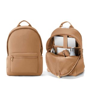 Custom Waterproof Gym Sport Backpack with Shoe Compartment Design Women Neoprene