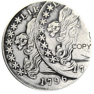 США 1876/1879 Торговый доллар ошибка ремесло серебряная копия