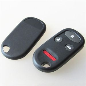 Auto vervangende sleutel lege shell voor Honda 3 1 knop externe sleutel FOB Case voor Honda CRV Keyless Shell met batterij Place243D