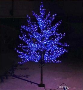Dekoracje ślubne 2.5 -metrowe LED sztuczne Cherry Blossom Tree Light Christmas 480pcs żarówki 110 220 VAC Rainproof Fairy Decor