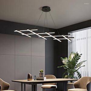 Kronleuchter Nordic Minimalist Esszimmer Licht Led Kronleuchter Kreative Innen Schlafzimmer Beleuchtung Einfache Wohnzimmer Tisch Hängen Lampe