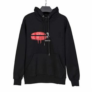 2022 Mens Hoodie Hoodies Color Teching Tech Tech Fleeces نمط سحاب مزيف نساء من النوع الثقيل العكسي للسترات الصفراء هوديس 03