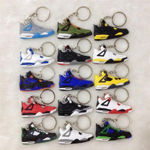 New Styles 4s Basketball Shoes Key Rings Rings Charm Sneakers Keyrings Acessórios pendurados para preenches de chaves de moda de moda
