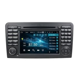 CarPlay Android Auto DSP 2 DIN 7 PX6 ANDROID 10 CAR DVDステレオラジオGPSメルセデスベンツMLクラスW164 ML300 350 450 500 GLクラス204O
