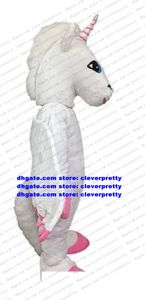 Single Angle Flying Horse Mascot Costume JOYUNICORN UNIMON Ainkhuern Unicorn Character Sports Events Festival Gift zx157