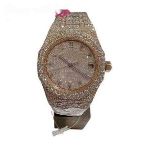 Armbandsur varumärke titta på Reloj Diamond Watch Chronograph Automatic Mechanical Limited Edition Factory Wholale Special Counter Fashioneqm0