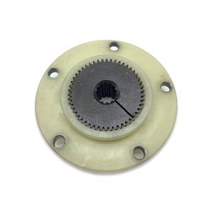 Acoplador de flange de acoplamento do motor da bomba principal hidráulica 50T 6670757 Acoplamento do cubo 6850038 Borracha com engrenagem central Fit Bobcat 331 337 325 328 329 425 428