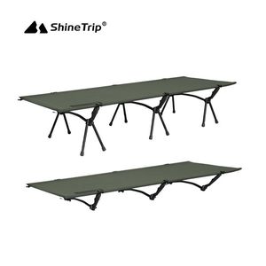 Camp Furniture Shinetrips Camping COTS Bed voor volwassenen Vouwen draagbare buitenpicknickreizen Slapen Ajustable lager 150 kg 221109