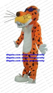 Panthera pardus Cheetah Leopard Panther Pard Mascot Costume Adult Cartoon Character Symbolic Ambassador Can Wear Wearable zx163