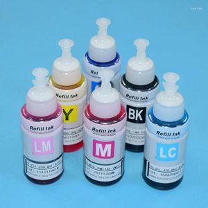 L600 L601 L700 L701 L800 L801 L850 L860 L1800 L805 프린터 용 잉크 리필 키트 6color 70ml /병 수역 염료 키트