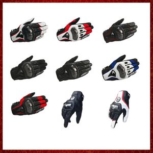 ST125 Frühling Sommer Atmungsaktive Motorrad Handschuhe Leder Motocross Handschuhe Motorrad Schutz Handschuhe Guantes Moto