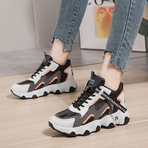 High top daddy shoes Women's shoes New spring and autumn 2023