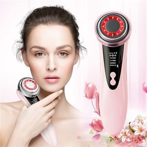 Dispositivi per la cura del viso Beauty Lift RF Microcorrente Ringiovanimento della pelle Massaggiatore Terapia della luce Rughe antietà 221109