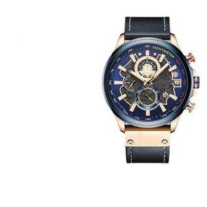Mens brand watch fashion calendar waterproof watch multifunctional sports quartz watch mens WatchJ34GAZ31