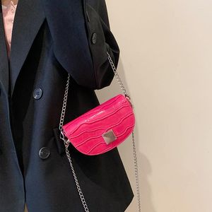 Shoulder Bags Korean Fashion Crossbody For Women 2022 Brand Ladies Hand Pu Leather Messenger Bag Small Designer Handbags