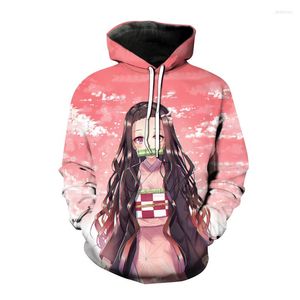 Men's Hoodies Spring And Autumn Anime 3d Printing Women's Fashion Hooded Sweatshirt Hip-Hop Pullover Casual Caot