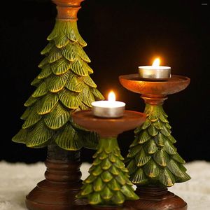 Titulares de velas Instâncias de Natal Luxo de luxo Único mesa de casamento decoração de casa perfeita Candlestick