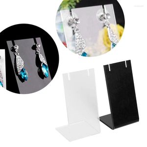 Torebki biżuterii 1 PC Ear Studs Organizer Stand Holder Show Show Mini Rack Prezentacja