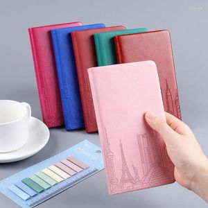 Przyjazd A6 Linia Soft PU Pocket Diary Journal Notebook Planner Agenda Uwagi Książka Prezent Szkoła Prywatne akcesoria biurowe