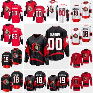 Ottawa Hockey Senator 63 Tyler Ennis Jersey''nhl''2 Artem Zub 31 Anton Forsberg 10 Alex Formenton 60 Lassi Thomson 18 Tim Stutzle Drake Batherson