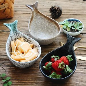 Sk￥lar japansk stil frukt sk￥l r￤tter hem restaurang keramisk efterr￤tt porslin spannm￥l k￶k fast f￤rg retro bordsartiklar sallad