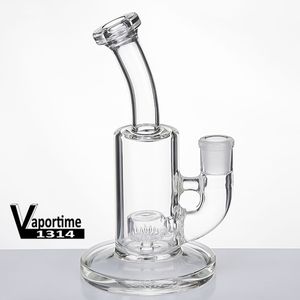 7.2 Nargile Cam Bong Ücretsiz Cam Kase 14.5mm Kadın Su Boru Yüksekliği 184mm DAB Yağ Teçhizat Bongs Eklemi 925