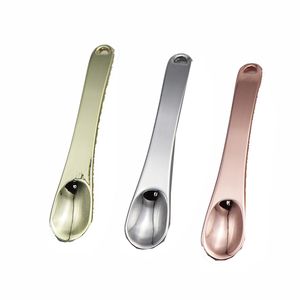 Mini Face Cream Spoon Facial Spoon Makeup Tools Portable Skin Care Beauty Cosmetic Spatula Spoons Eye Creams Stick