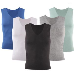 قمم دبابات الرجال بالإضافة إلى الحجم الجليدي الجليدي الحرير سلس Summer Summerless Sports Running Gym Vest Bodybluilding قمصان اللياقة البدنية 5XL