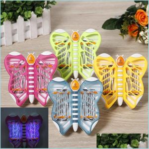 Andere Home Garden Butterfly P Ocatalyst Mosquito Killing Lamp Elektronische Insektenfalle EU USA Zapper Bug Repellent Drop Delivery Home Dhyjn